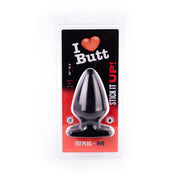 I ♥ Butt - Dikke Buttplug - M - Zwart-Laced-up.nl