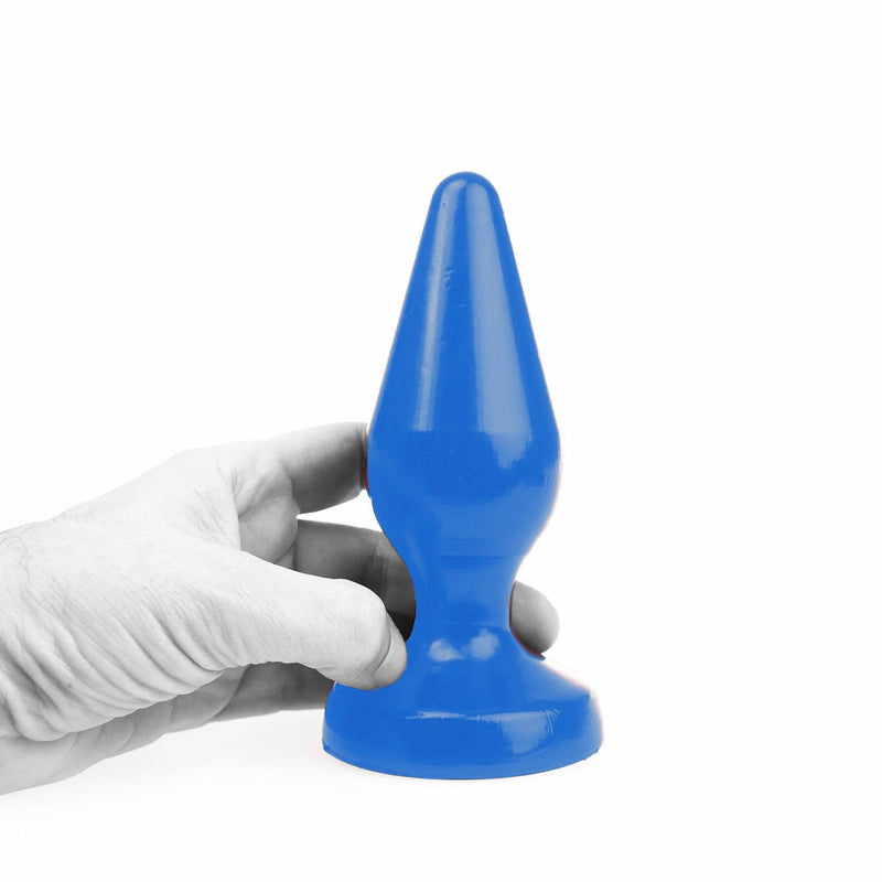 I ♥ Butt - Klassieke Buttplug - L - Blauw-Laced-up.nl