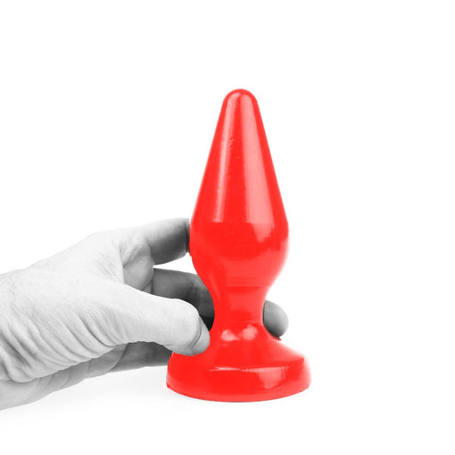 I ♥ Butt - Klassieke Buttplug - L - Rood-Laced-up.nl