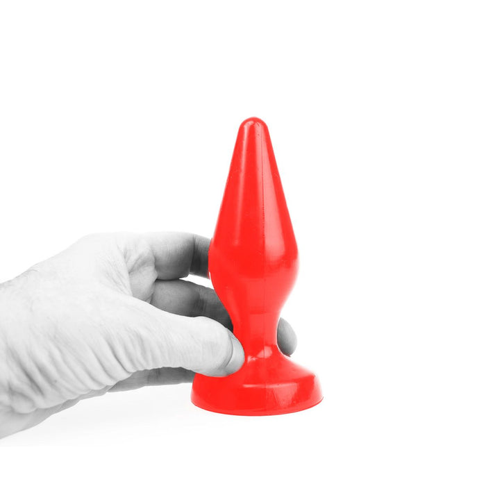 I ♥ Butt - Klassieke Buttplug - M - Rood-Laced-up.nl