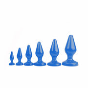 I ♥ Butt - Klassieke Buttplug - S - Blauw-Laced-up.nl