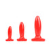 I ♥ Butt - Slanke Buttplug - S - Rood-Erotiekvoordeel.nl