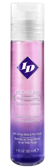 ID Pleasure - Glijmiddel op Waterbasis - Geeft Tintelend Gevoel-Erotiekvoordeel.nl