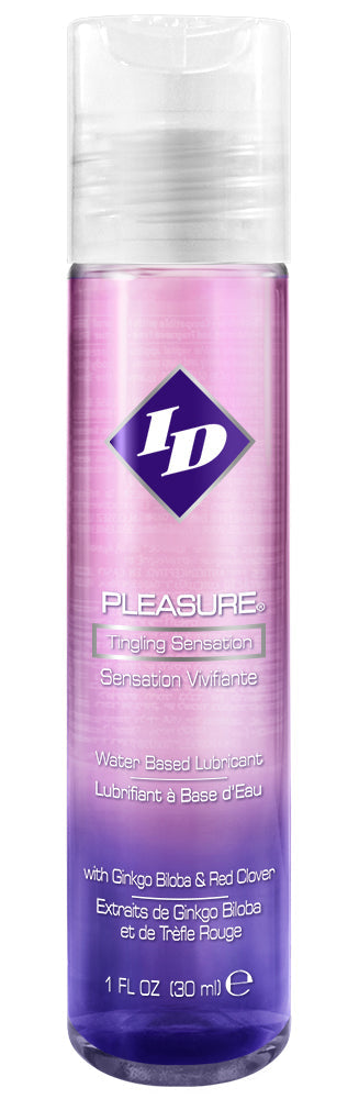 ID Pleasure - Glijmiddel op Waterbasis - Geeft Tintelend Gevoel-Erotiekvoordeel.nl