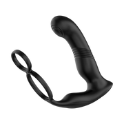 IY - Astex - Stoßender & pulsierender Prostatamassager mit Fernbedienung - Schwarz - Laced-up.nl