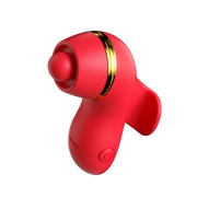 IY - Beeny - Multifunctionele vibrator - Met 4 Opzetstukjes - Rood-Erotiekvoordeel.nl