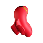IY - Beeny - Multifunctionele vibrator - Met 4 Opzetstukjes - Rood-Erotiekvoordeel.nl