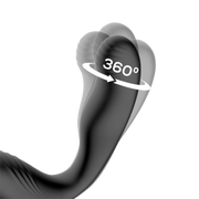 IY - Bruce - Prostaatmassager 360° - Met dubbele penisring - Zwart-Erotiekvoordeel.nl