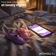 IY - Laia - Verwarmde Vingervibrator - Met App Control - Roze-Erotiekvoordeel.nl