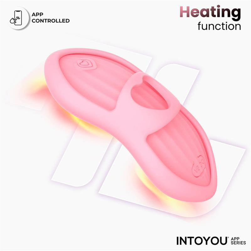 IY - Laia - Verwarmde Vingervibrator - Met App Control - Roze-Erotiekvoordeel.nl