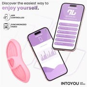 IY - Laia - Verwarmde Vingervibrator - Met App Control - Roze-Erotiekvoordeel.nl