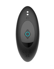 IY Milton - Vibrerende Buttplug met Dubbele Klopfunctie en Afstandsbediening - Zwart-Erotiekvoordeel.nl