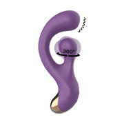 IY - Rolyx - 360º Ronddraaiende Rabbit Vibrator - Paars-Erotiekvoordeel.nl