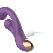 IY - Rolyx - 360º Ronddraaiende Rabbit Vibrator - Paars-Erotiekvoordeel.nl