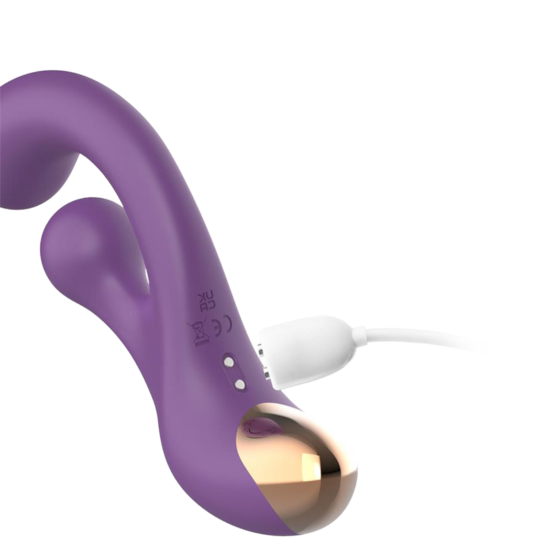 IY - Rolyx - 360º Ronddraaiende Rabbit Vibrator - Paars-Erotiekvoordeel.nl