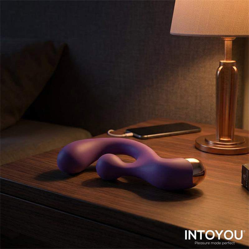 IY - Rolyx - 360º Ronddraaiende Rabbit Vibrator - Paars-Erotiekvoordeel.nl