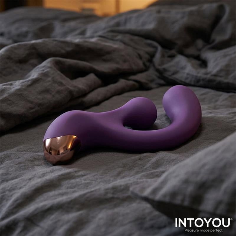 IY - Rolyx - 360º Ronddraaiende Rabbit Vibrator - Paars-Erotiekvoordeel.nl