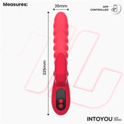 IY - Tingly - Golvende Vibrator met Vinger - App Control - Roze-Erotiekvoordeel.nl
