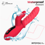 IY - Tingly - Golvende Vibrator met Vinger - App Control - Roze-Erotiekvoordeel.nl