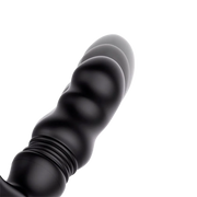 IY - Womp - Stoßender und vibrierender Prostatamassager mit Fernbedienung - Schwarz-Laced-up.nl