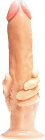 Icon - Massive - The Grip - Gode « Cock-In-Hand » - 32 x 5,8 cm - Peau Claire - Laced-up.nl