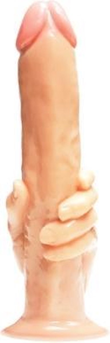 Icon - Massive - The Grip - Gode « Cock-In-Hand » - 32 x 5,8 cm - Peau Claire - Laced-up.nl