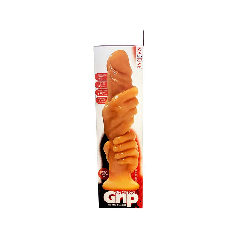 Icon - El agarre de dos manos - Dildo de pene en las manos - Tono de piel claro-Laced-up.nl