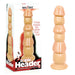 Icon - Triple Header - Dildo - 30,5 x 7,6 cm - Lichte Huidskleur-Laced-up.nl