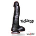 Icon - Twizted - Dildo - 29 x 5,7 cm - Zwart-Laced-up.nl