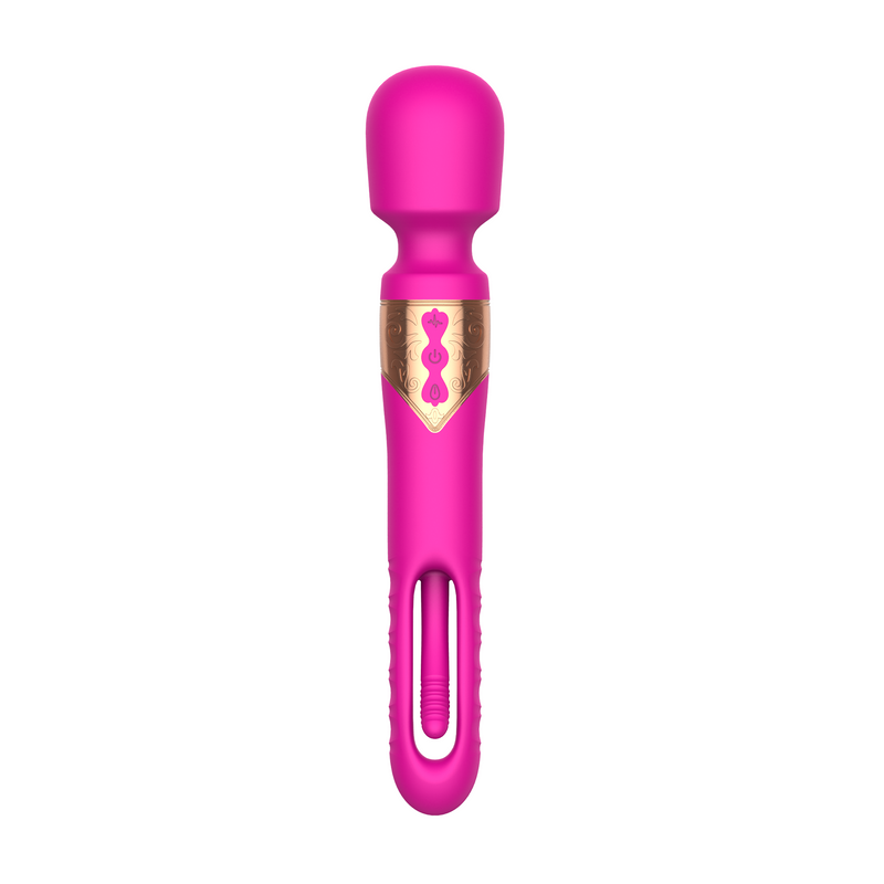 Inner Bloom - Tapping Wand Vibrator - Roze-Erotiekvoordeel.nl