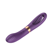 Inner Bloom - Vibrator met Klop Functie - Paars-Erotiekvoordeel.nl