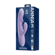 IY - Annia 3 - G-spot Vibrator met Vingerbeweging - Lila-Erotiekvoordeel.nl