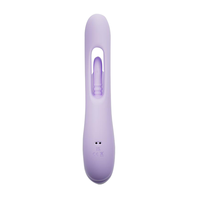 IY - Annia 3 - G-spot Vibrator met Vingerbeweging - Lila-Erotiekvoordeel.nl