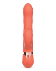 Intoyou - Mindy - Tapping Rabbit Vibrator met Klop-functie en App - Koraal Oranje-Erotiekvoordeel.nl