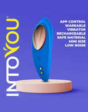 IY - Panty Vibrator - Vibrerend Slipje - Met App Control - Blauw-Erotiekvoordeel.nl