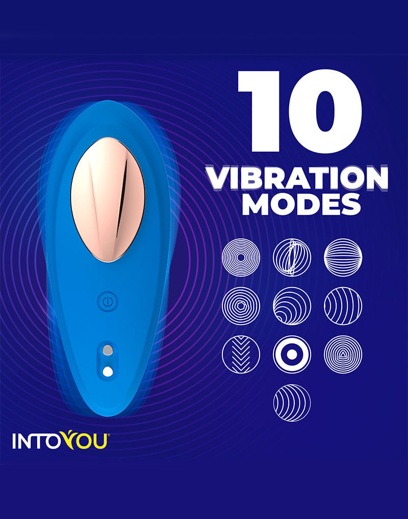 IY - Panty Vibrator - Vibrerend Slipje - Met App Control - Blauw-Erotiekvoordeel.nl