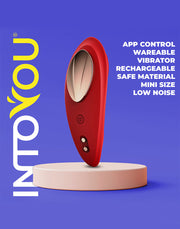 IY - Panty Vibrator - Vibrerend Slipje - Met App Control - Rood-Erotiekvoordeel.nl