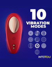 IY - Panty Vibrator - Vibrerend Slipje - Met App Control - Rood-Erotiekvoordeel.nl