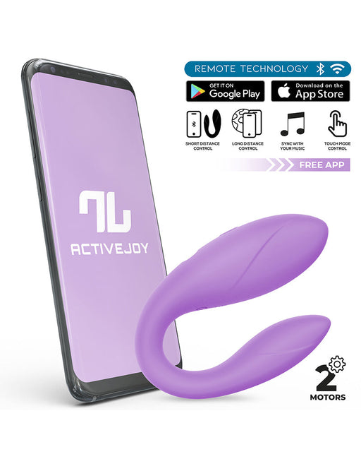 IY - Partner Vibrator met App Control - Lila-Erotiekvoordeel.nl