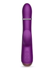 Intoyou - Sendel - Rabbit Vibrator met Bewegende Kralenring en App Control - Paars-Erotiekvoordeel.nl