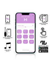 Intoyou - Vibrerend Eitje met App Control - Blauw/Roze-Erotiekvoordeel.nl