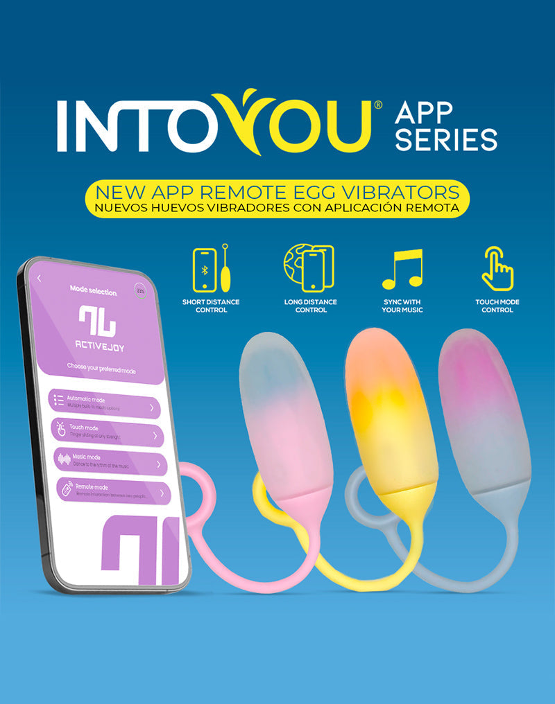 IY - Vibrerend Eitje met App Control - Geel/Oranje-Erotiekvoordeel.nl