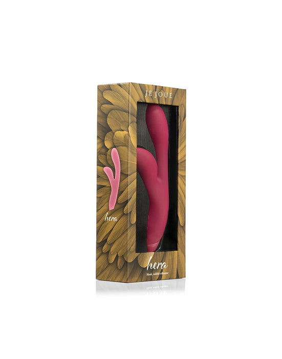 Je Joue - Hera Flex - Flexibele Rabbit Vibrator - Roze-Laced-up.nl