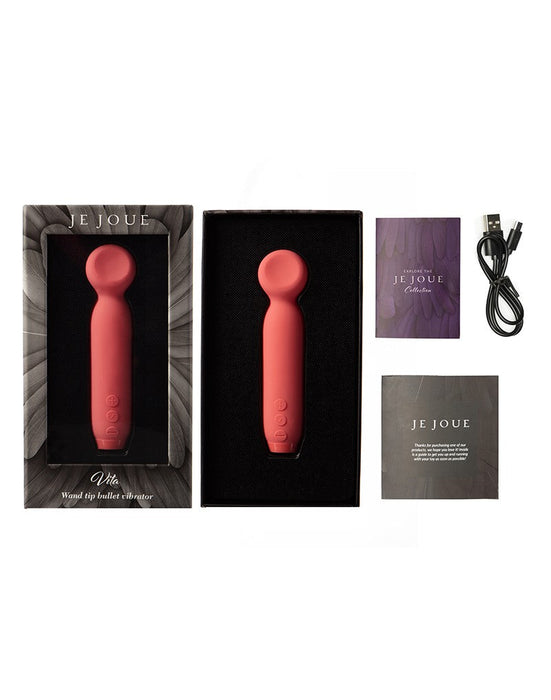 Je Joue - Vita - Bullet Vibrator - Rood-Laced-up.nl