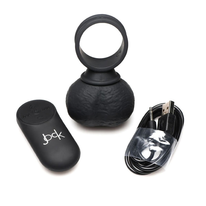 Jock - 28X Vibrerende Siliconen Ballen - Large-Laced-up.nl