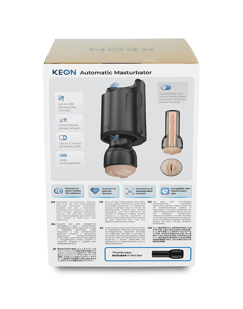 KIIROO - KEON en Feel by Kiiroo Stroker Combi Pack-Erotiekvoordeel.nl
