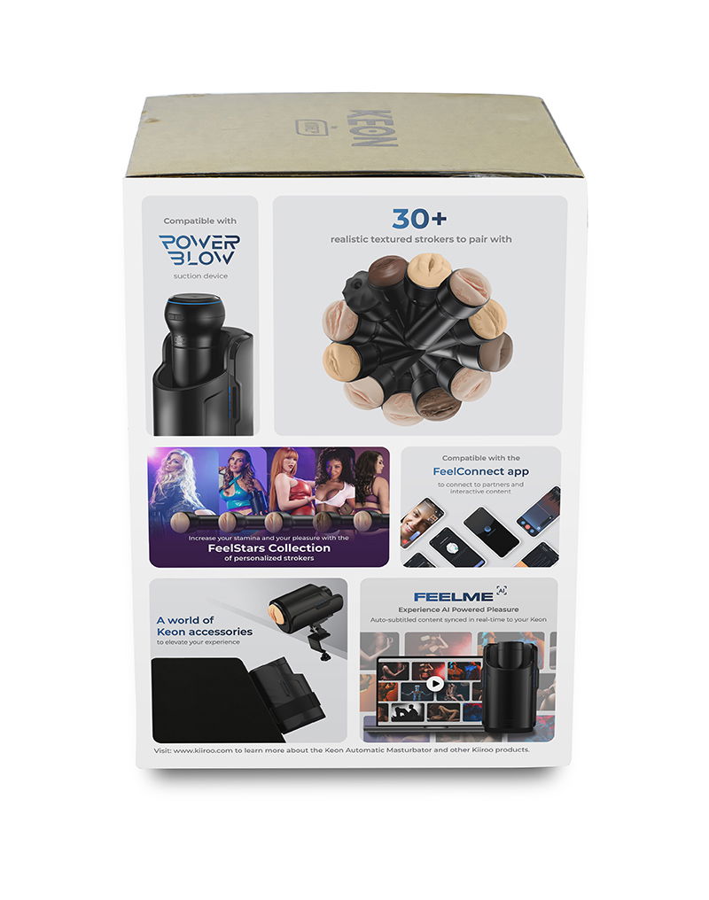 KIIROO - KEON en Feel by Kiiroo Stroker Combi Pack-Erotiekvoordeel.nl