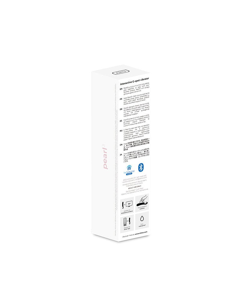 Kiiroo - Pearl 3 - Interactieve G-Spot Vibrator - Roze-Laced-up.nl