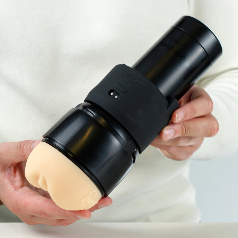 KIIROO - PowerShot Compatible Stroker Case - Zwart-Erotiekvoordeel.nl