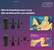 Kiiroo - Tafelklem Voor Keon Masturbator-Laced-up.nl